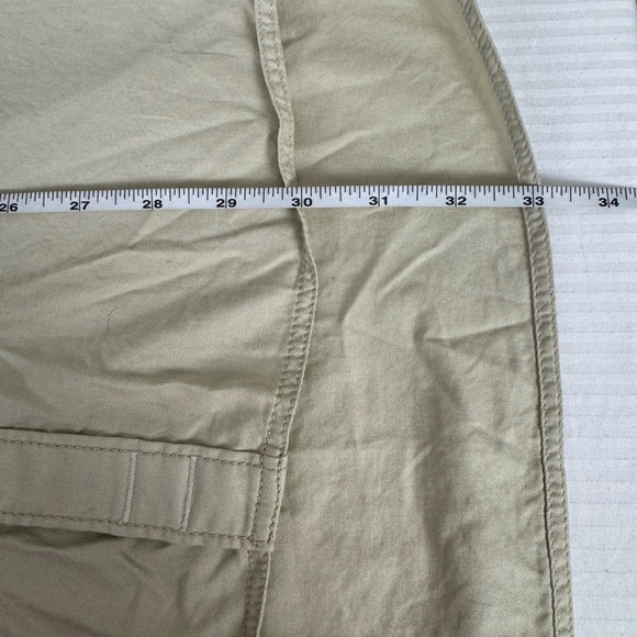 Free People The Freddie Tan khaki Castle wall color Oversized Button Down XS - Picture 13 of 15